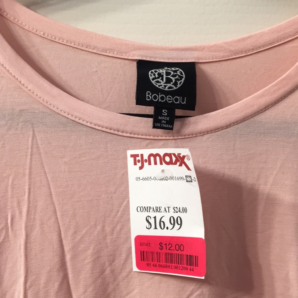 Pink Cold Shoulder Top - Picture 3 of 3